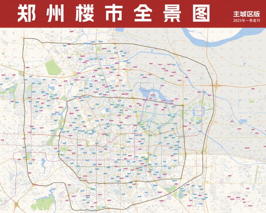 新版地图来了，我又刷新了对郑州的认知！